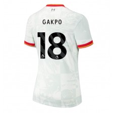 Liverpool Cody Gakpo #18 Tredjedrakt Kvinner 2024-25 Kortermet